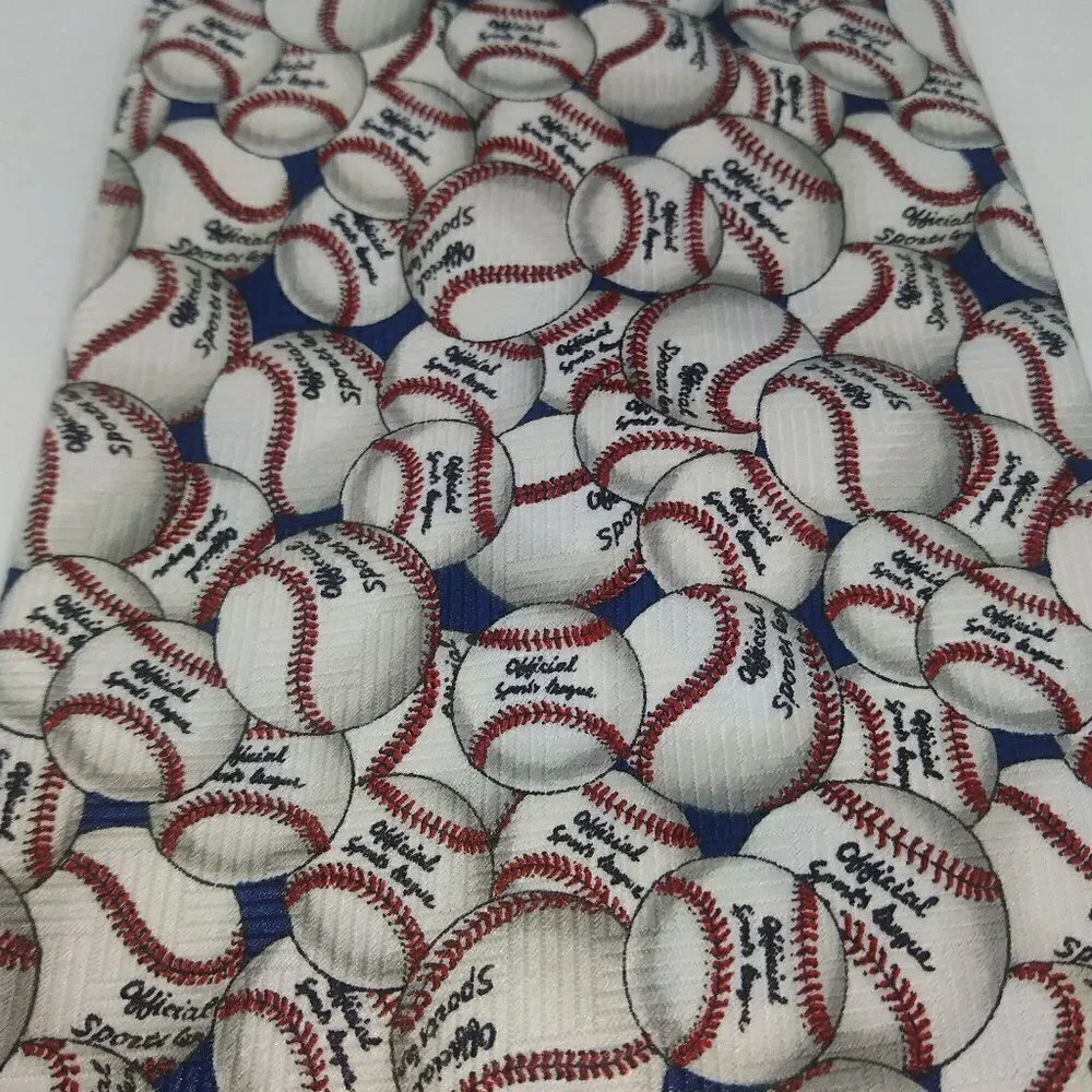 Briefly Stated Baseball Tie